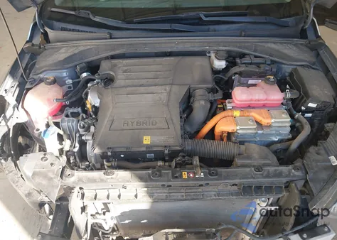 2021 Hyundai Ioniq Hybrid Sel из США, поврежденный, VIN KMHC85LC2MU259351